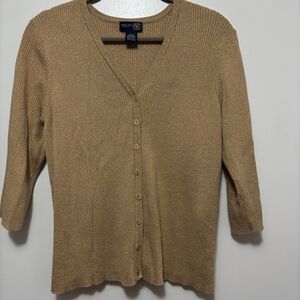 Venezia Jeans Clothing Co Button Up Cardigan Festive glitter Christmas Plus Size